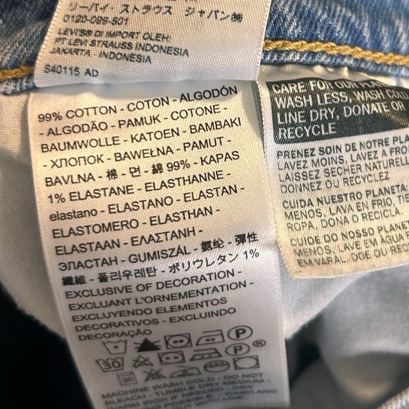 Levi's Women's Ribcage Straight Ankle Jeans- Size 29 - Picture 12 of 15